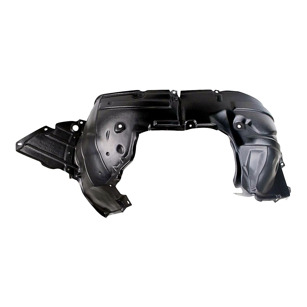 2017-2019 Nissan Sentra Fender Liner Front Passenger Side Vacuum Molded 1.6Sr Turbo – Front View (NI1249162)