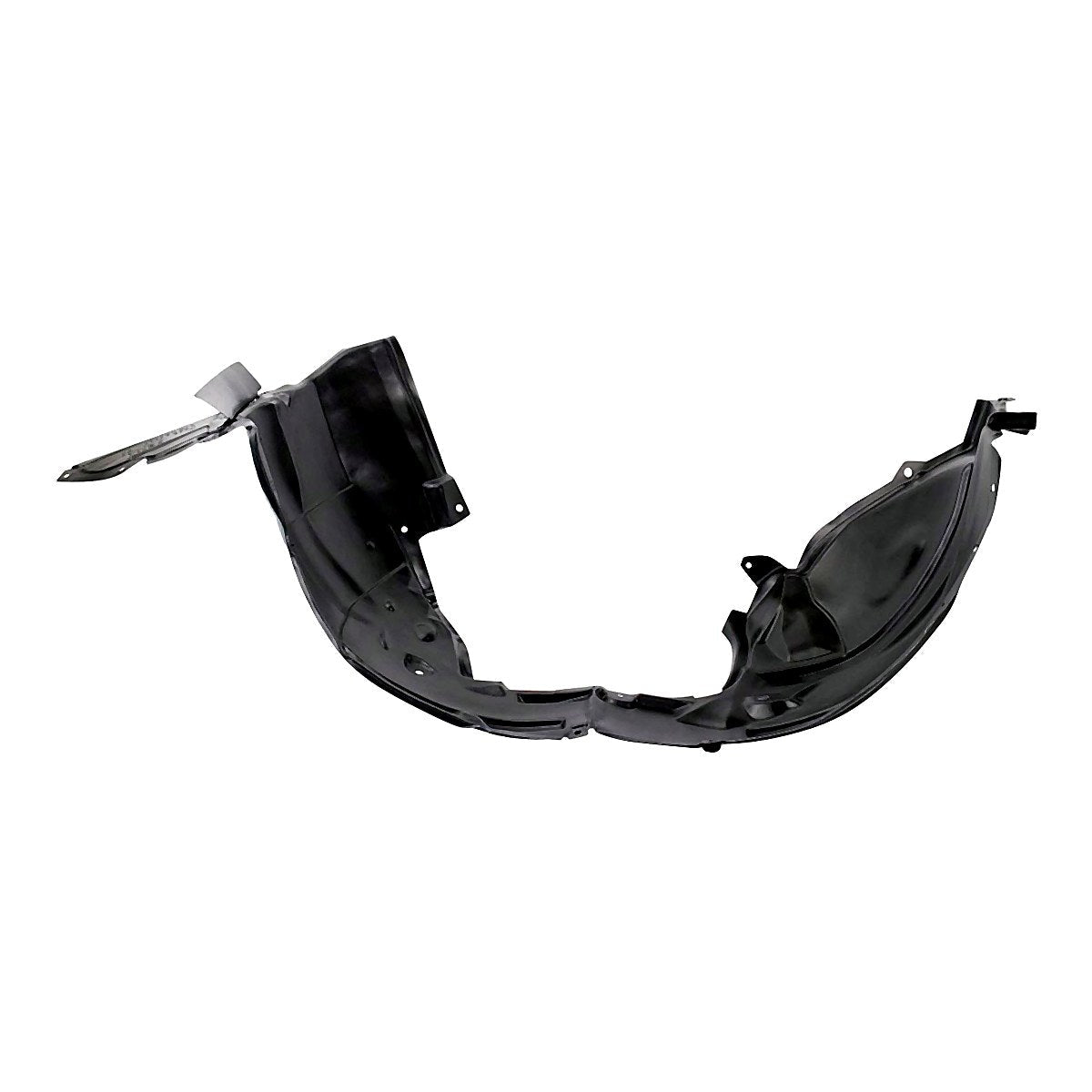 2017-2019 Nissan Sentra Fender Liner Front Passenger Side Vacuum Molded 1.6Sr Turbo – Side View (NI1249162)