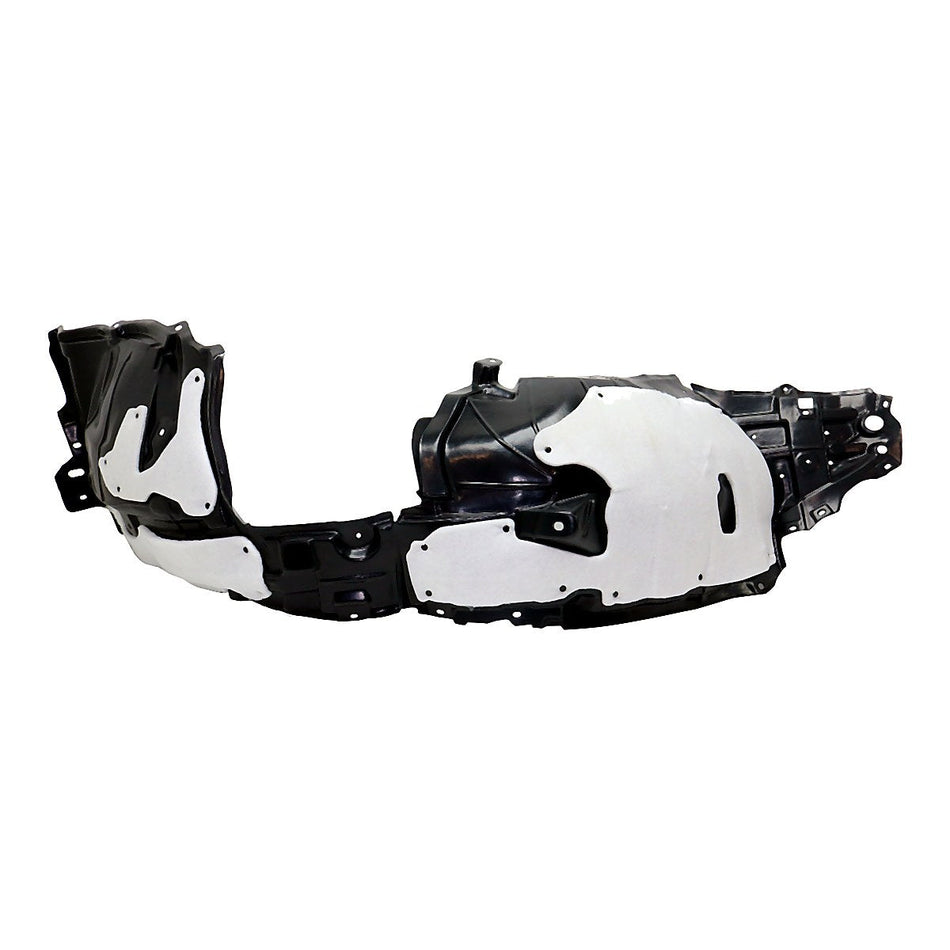 2017-2022 Nissan Rogue Sport Fender Liner Front Passenger Side - side angle, Part NI1249164