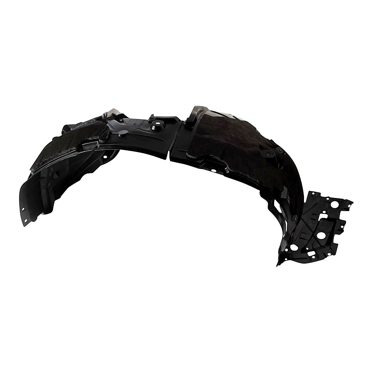 2021-2025 Nissan Rogue Fender Liner Front Passenger Side Injection Molded Japan Built – Side View (NI1249183)