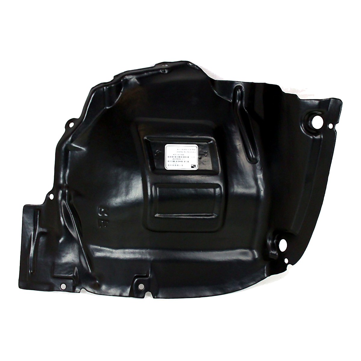 1996-1998 Nissan Pathfinder Fender Liner Front Passenger Side Frontont Section – Back View (NI1251104)