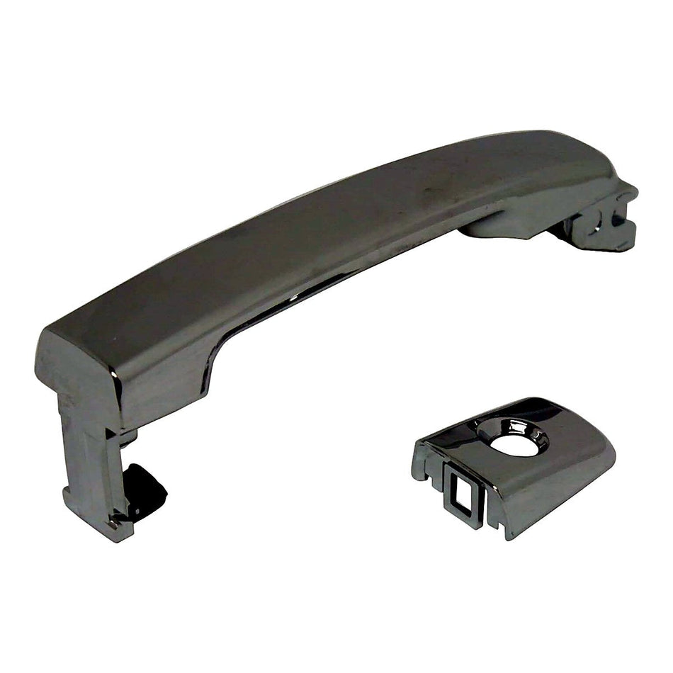 2005-2018 Nissan Frontier Door Handle Front Driver Side Outer Crew Cab Withoutffrontoad Pkg Chrome – NI1310120-2