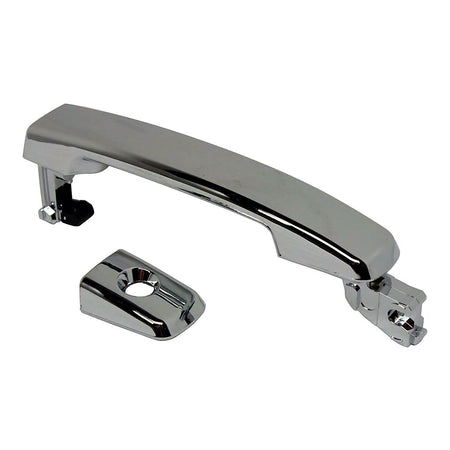 2005-2018 Nissan Frontier Door Handle Front Driver Side Outer Crew Cab Withoutffrontoad Pkg Chrome – NI1310120-3