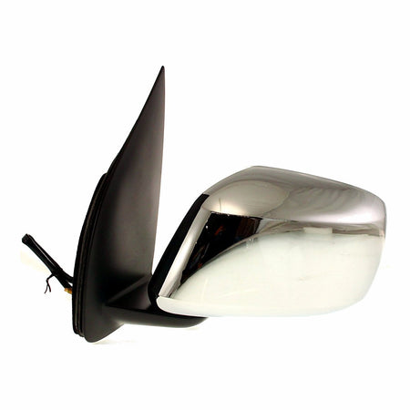 2005-2010 Nissan Frontier Door Mirror Driver Side Power Extended Cab Le Chrome_NI1320170-5