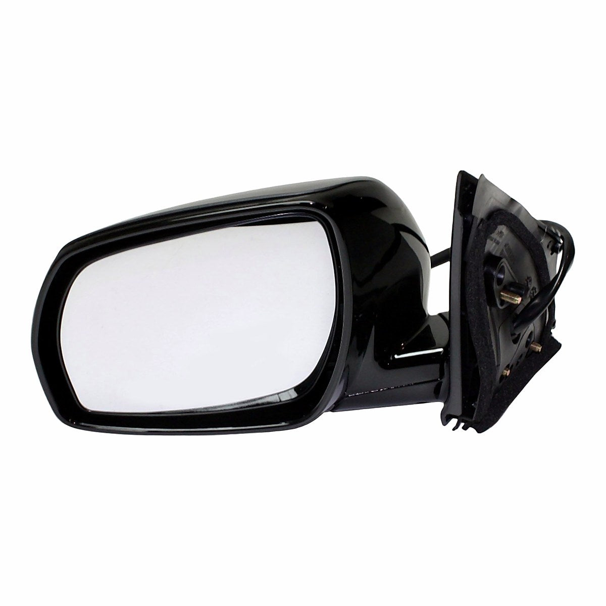 2005-2007 Nissan Murano Door Mirror Driver Side Power Heated Memory Cover With Smart Entry Black_NI1320178