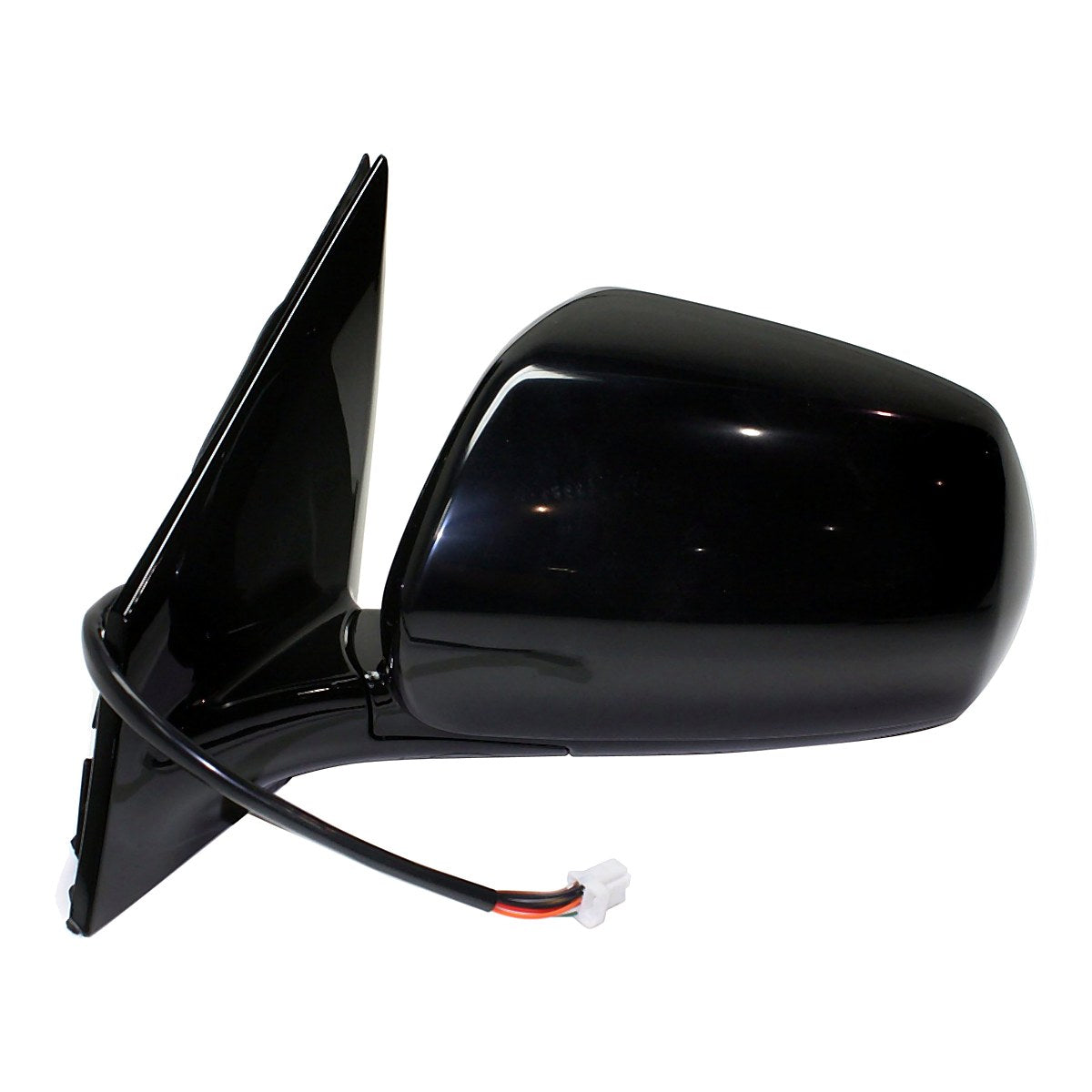 2005-2007 Nissan Murano Door Mirror Driver Side Power Heated Memory Cover With Smart Entry Black_NI1320178-4