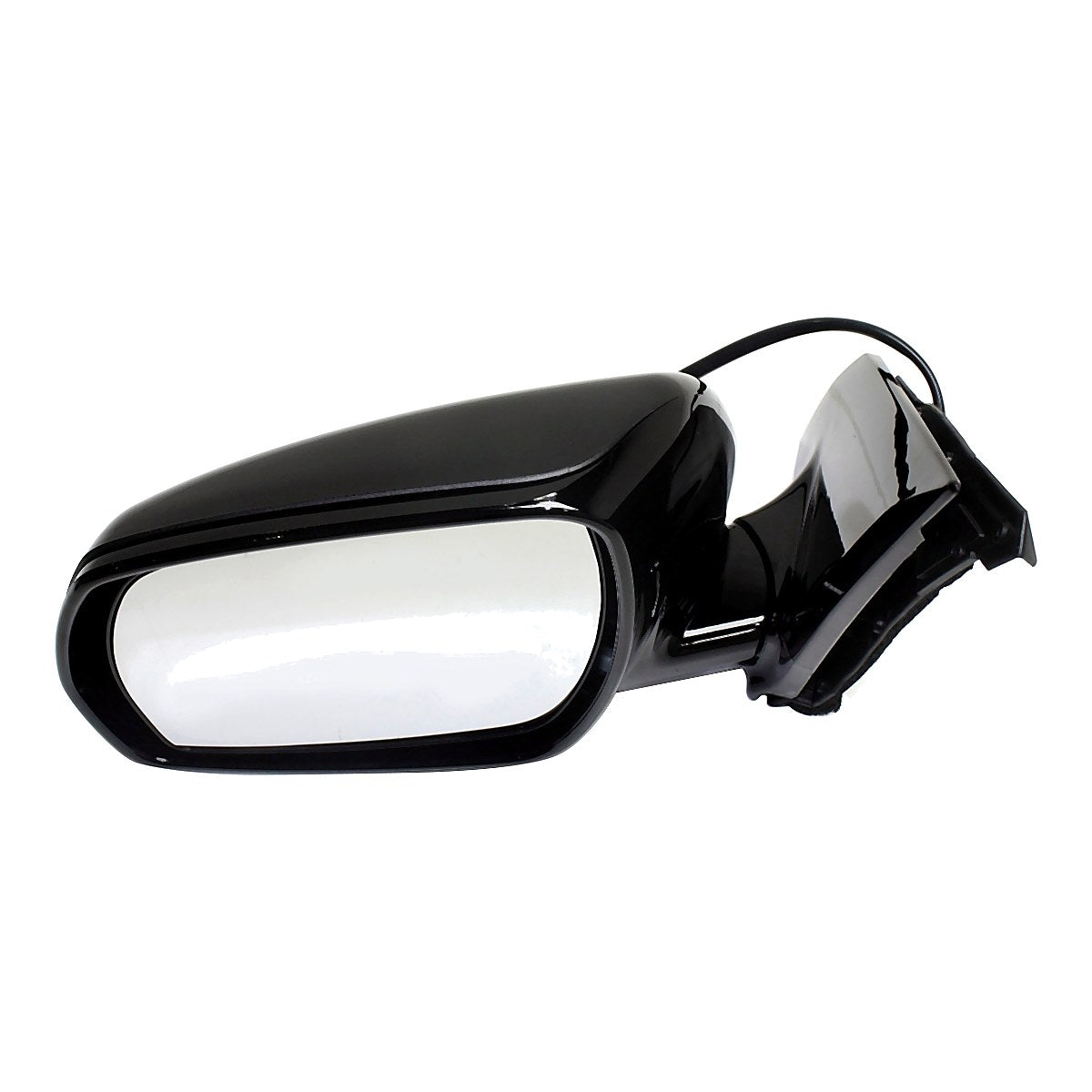 2005-2007 Nissan Murano Door Mirror Driver Side Power Heated Cover With Smart Entry Black_NI1320180-4