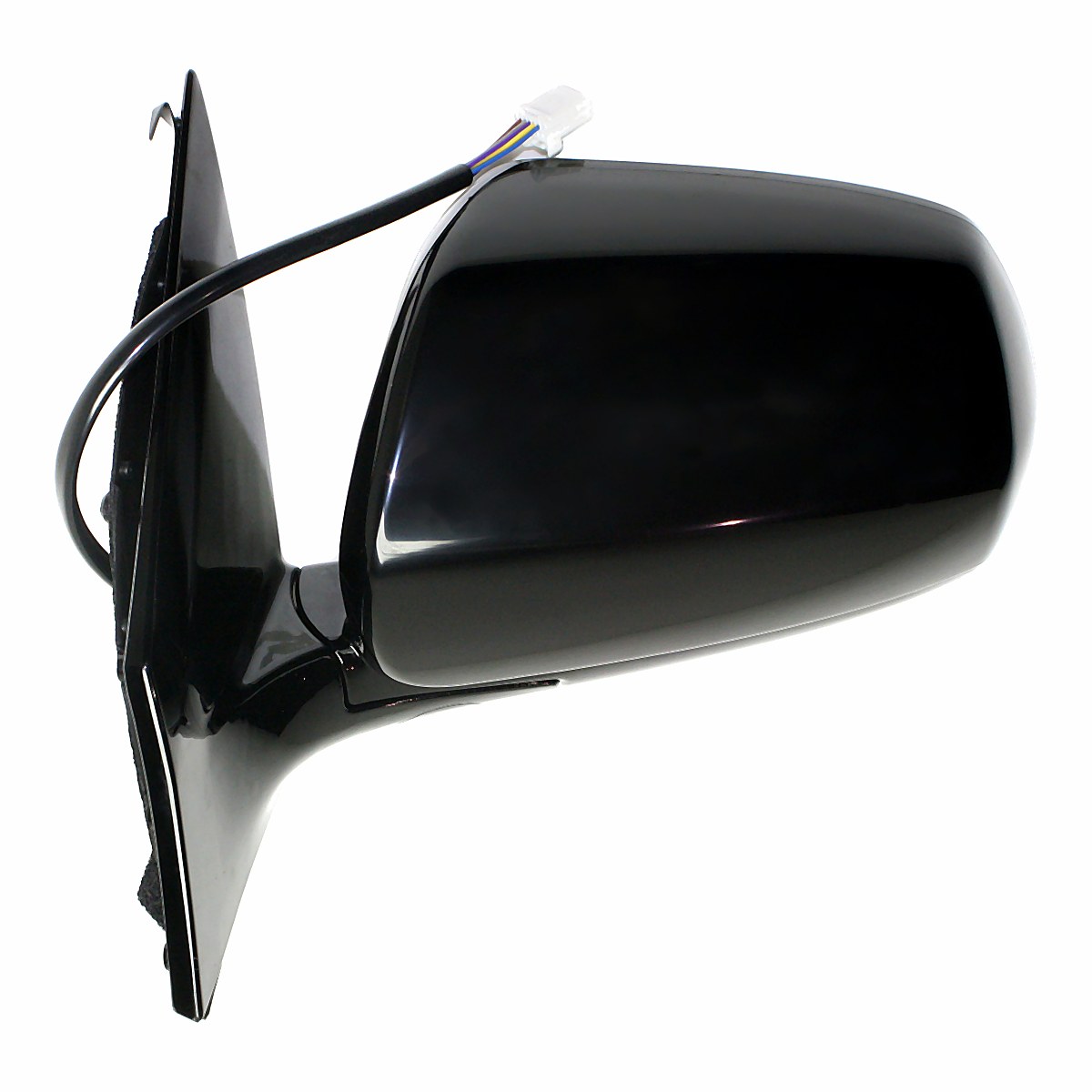 2005-2007 Nissan Murano Door Mirror Driver Side Power Heated Cover With Smart Entry Black_NI1320180-5