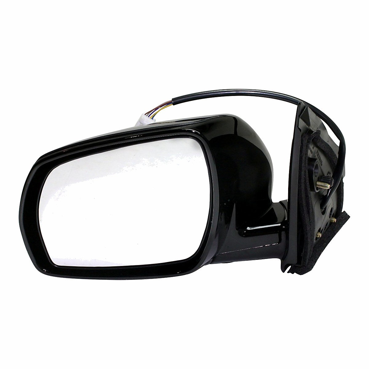 2005-2007 Nissan Murano Door Mirror Driver Side Power Cover With Smart Entry Black_NI1320181