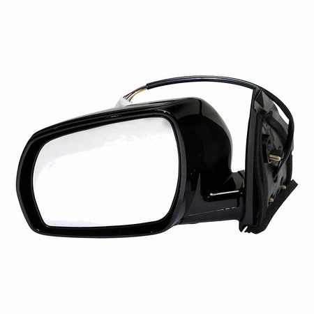 2005-2007 Nissan Murano Door Mirror Driver Side Power Cover With Smart Entry Black_NI1320181