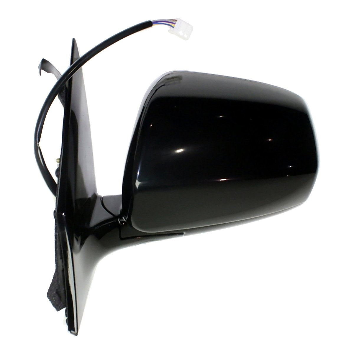 2005-2007 Nissan Murano Door Mirror Driver Side Power Cover With Smart Entry Black_NI1320181-5