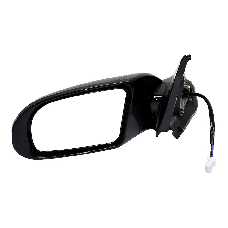 2009-2014 Nissan Maxima Door Mirror Driver Side Power Heated With Memory Signal/Premium Pkg Ptm Without Dimming Glass_NI1320213