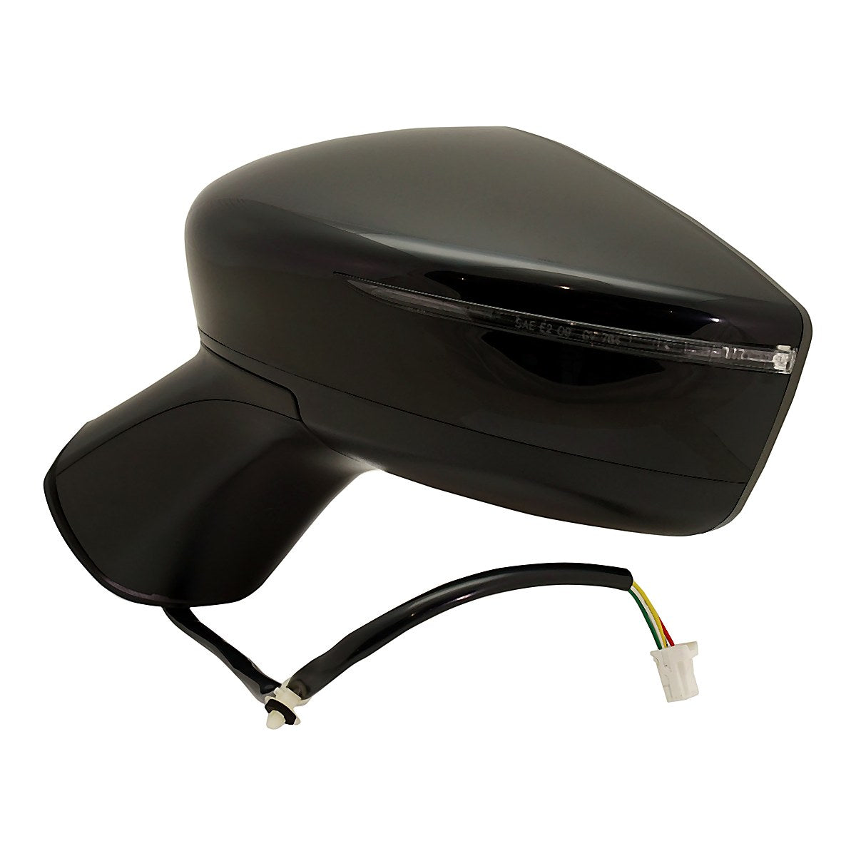 2015-2019 Nissan Versa_Hatchback Door Mirror Driver Side Power With Led Turn Signal Manual Folding Ptm Sr_NI1320266-3
