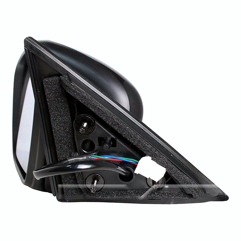 2017-2019 Nissan Rogue Hybrid Door Mirror Driver Side - side angle, Part NI1320267
