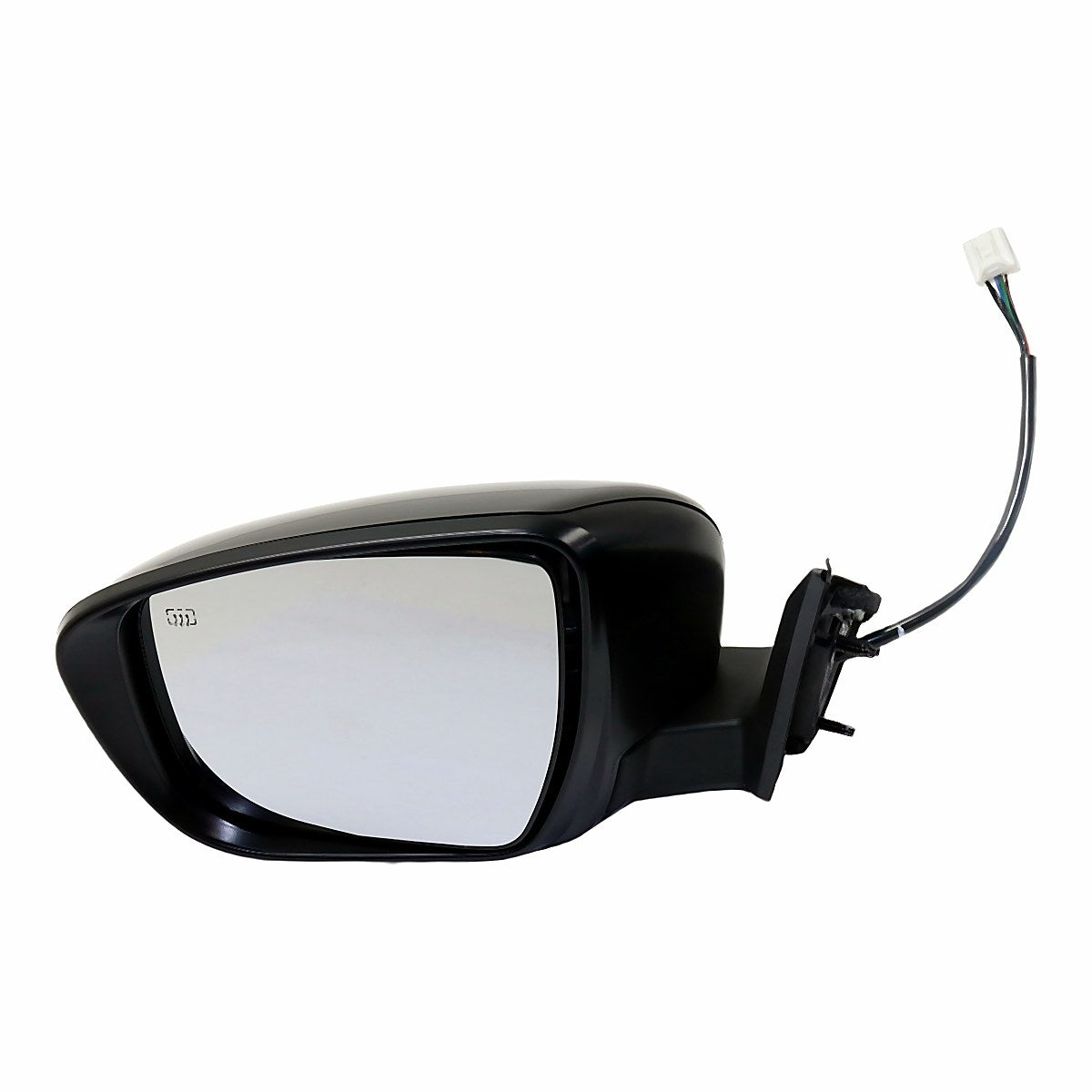 2014-2016 Nissan Rogue Door Mirror Driver Side Power Heated With Chrome Base/Ptm Cover/Signal Usa Built_NI1320285