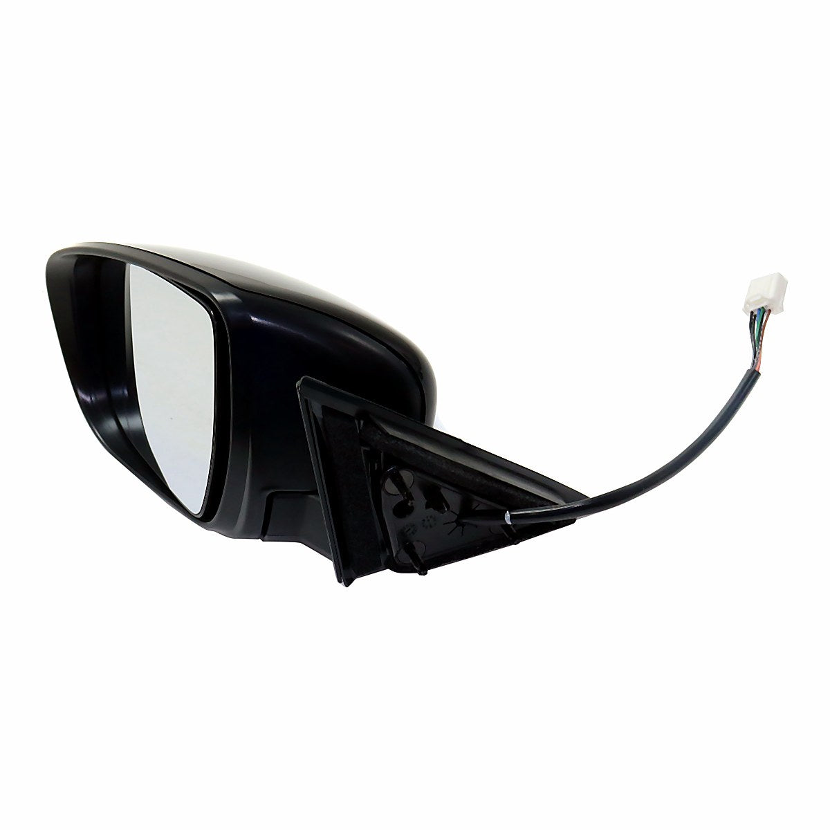 2014-2016 Nissan Rogue Door Mirror Driver Side Power Heated With Chrome Base/Ptm Cover/Signal Usa Built_NI1320285-2