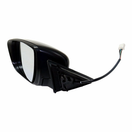 2014-2016 Nissan Rogue Door Mirror Driver Side Power Heated With Chrome Base/Ptm Cover/Signal Usa Built_NI1320285-2