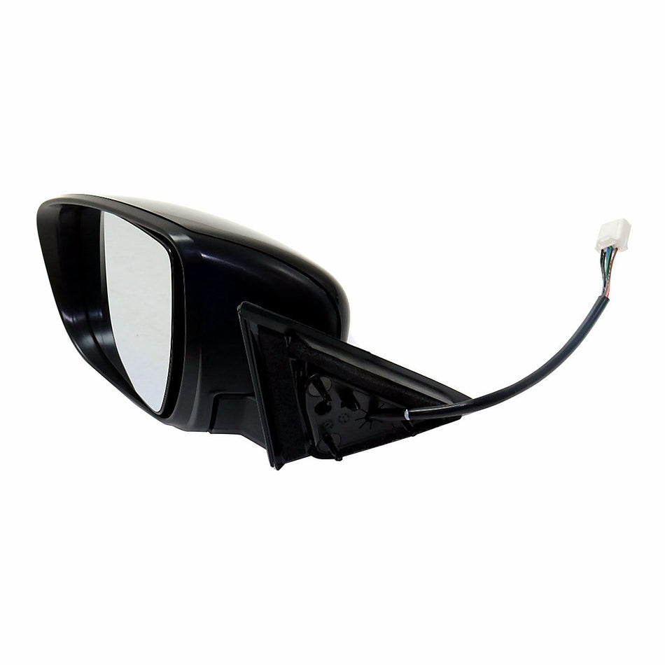 2014-2016 Nissan Rogue Door Mirror Driver Side Power Heated With Chrome Base/Ptm Cover/Signal Usa Built_NI1320285-2