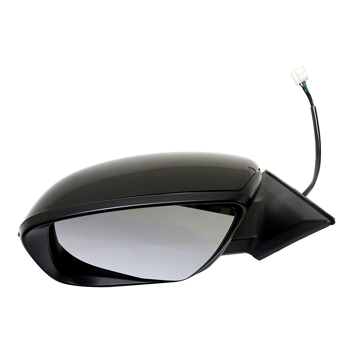 2014-2016 Nissan Rogue Door Mirror Driver Side Power Heated With Chrome Base/Ptm Cover/Signal Usa Built_NI1320285-3
