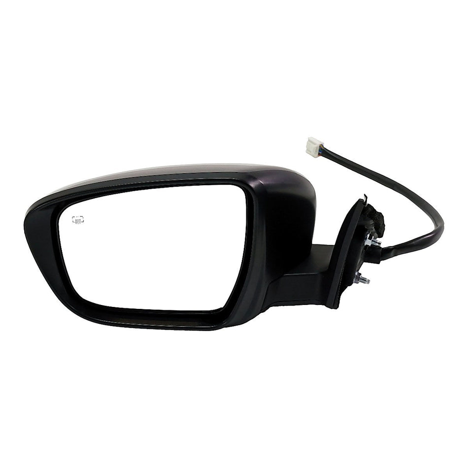 2017-2019 Nissan Rogue Hybrid Door Mirror Driver Side - product view, Part NI1320289