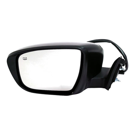 2016 Nissan Rogue Door Mirror Driver Side Power Heated With Side View Camera/Turn Signal/Non-Paintable Black Cap_NI1320290