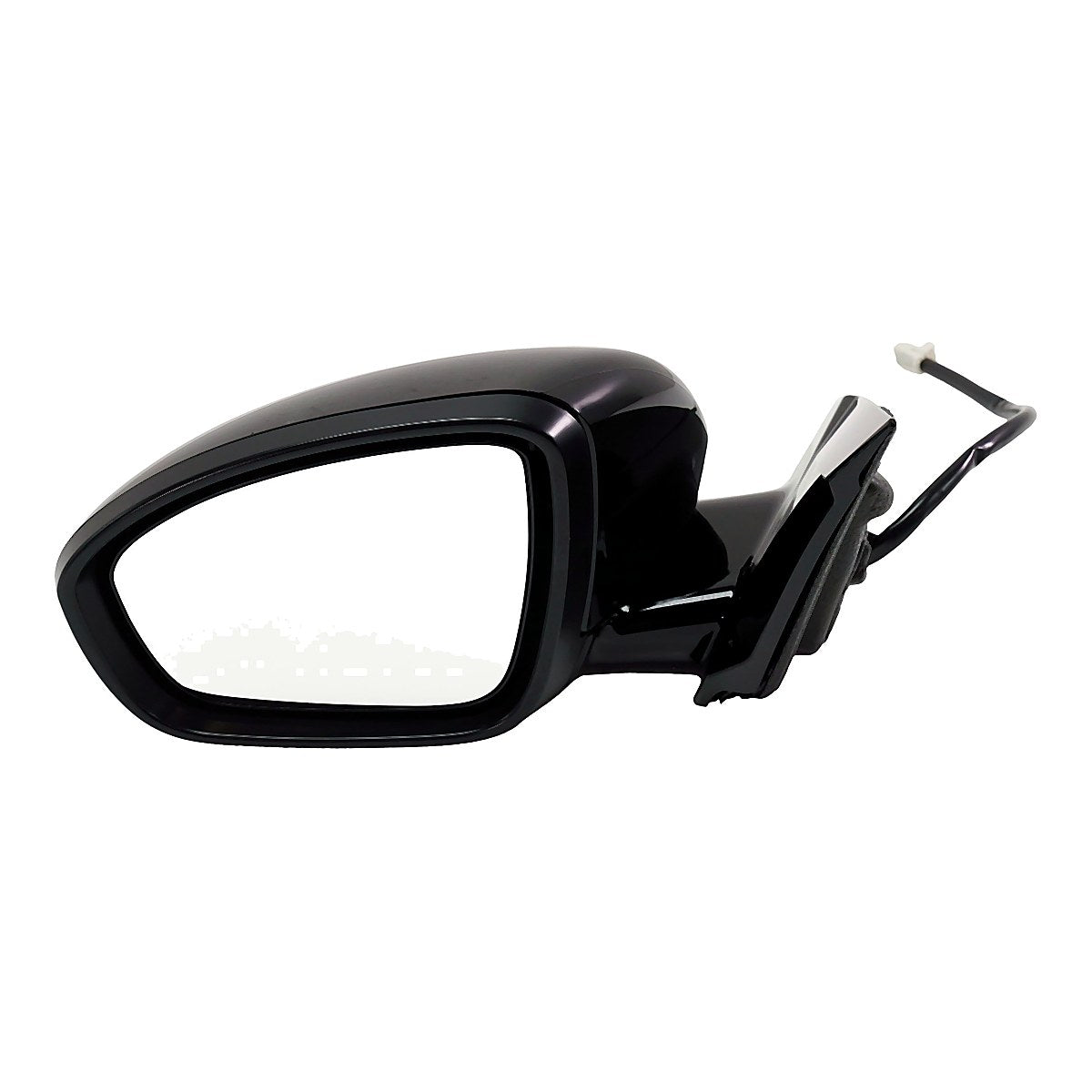 2019-2023 Nissan Altima Door Mirror Driver Side Power Heated Gloss Black With Signal_NI1320313