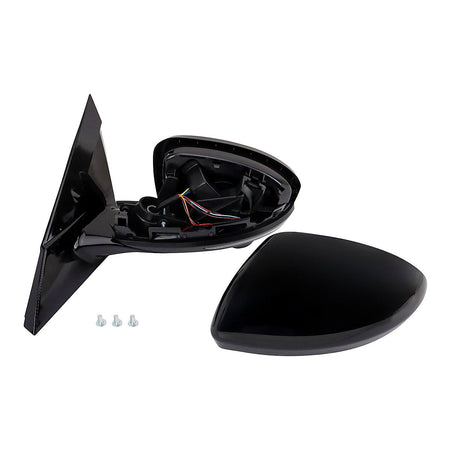2023-2025 Nissan Altima Door Mirror Driver Side Power Black Cover With Signal/Camera/Manual Fold – NI1320355-4