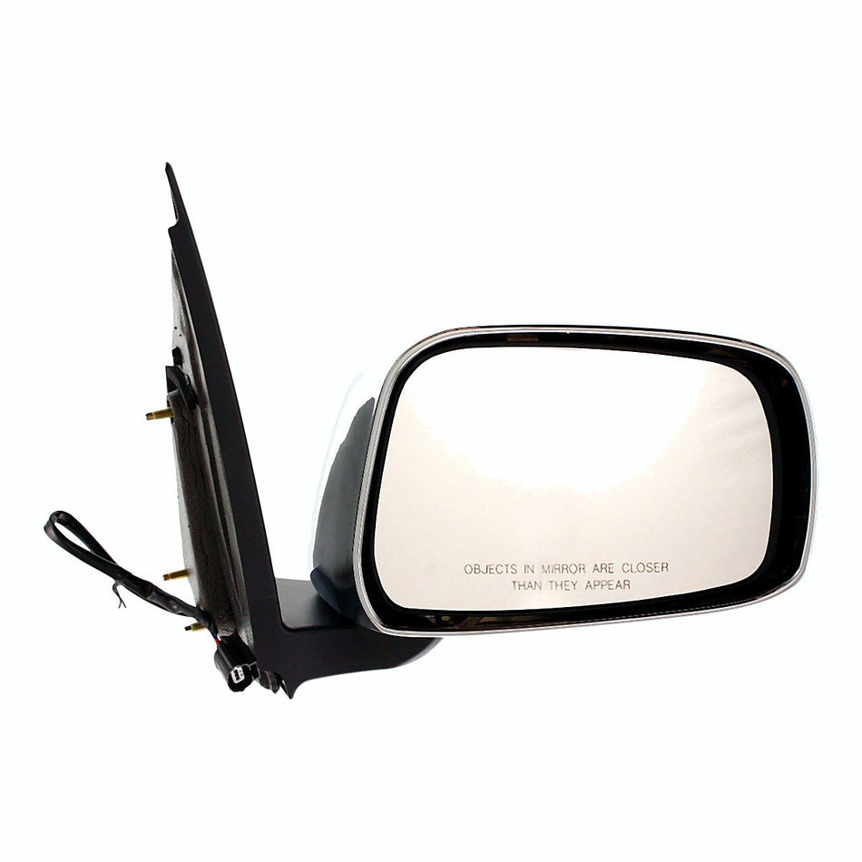 2005-2010 Nissan Frontier Door Mirror Passenger Side Power Extended Cab Le Chrome_NI1321170