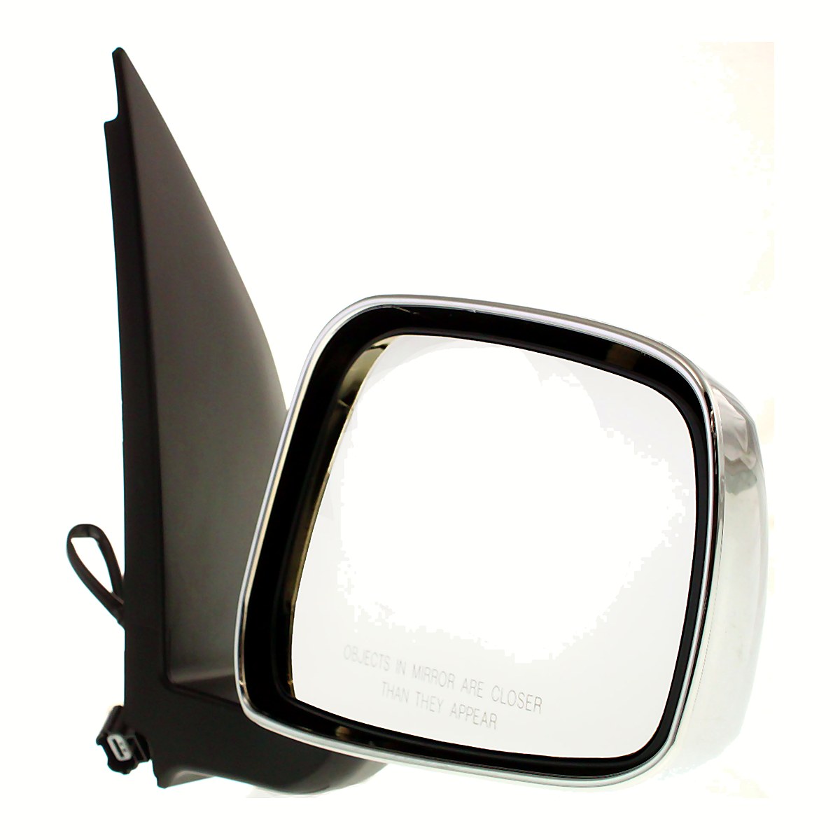 2005-2010 Nissan Frontier Door Mirror Passenger Side Power Extended Cab Le Chrome_NI1321170-3