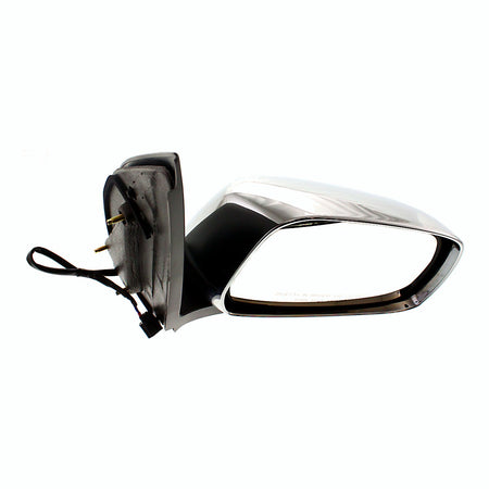 2005-2010 Nissan Frontier Door Mirror Passenger Side Power Extended Cab Le Chrome_NI1321170-4