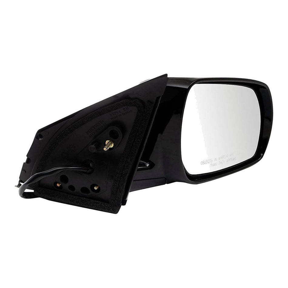 2005-2007 Nissan Murano Door Mirror Passenger Side Power Heated Cover With Smart Entry Black_NI1321180-2