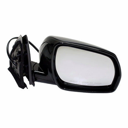 2005-2007 Nissan Murano Door Mirror Passenger Side Power Cover With Smart Entry Black_NI1321181