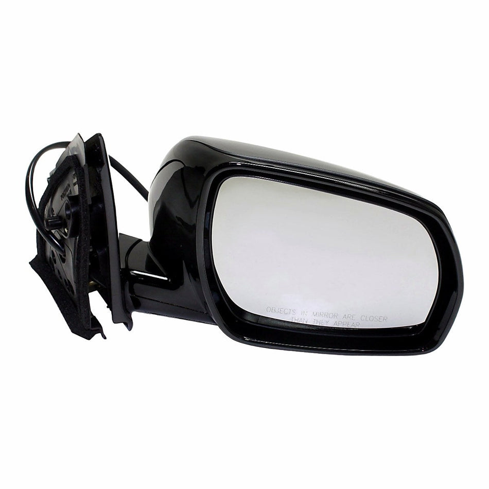 2005-2007 Nissan Murano Door Mirror Passenger Side Power Cover With Smart Entry Black_NI1321181