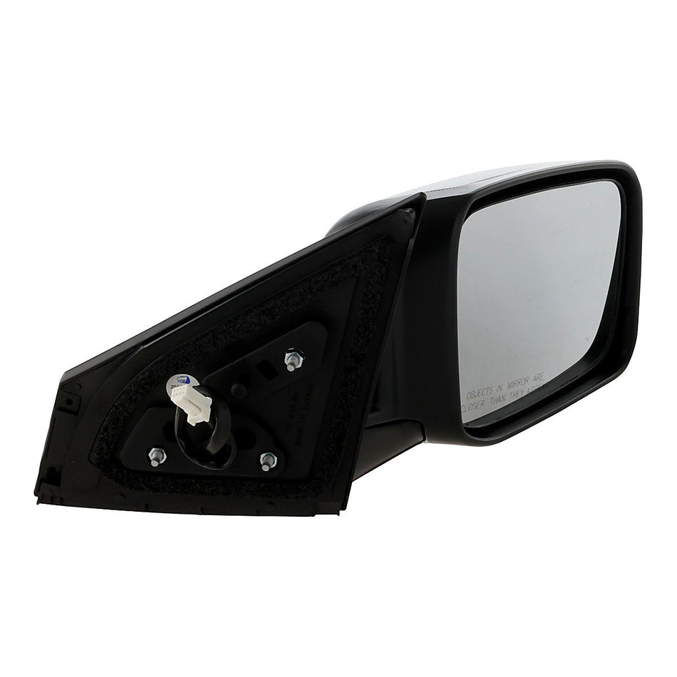 2014-2015 Nissan Rogue Select Door Mirror Passenger Side - side angle, Part NI1321199