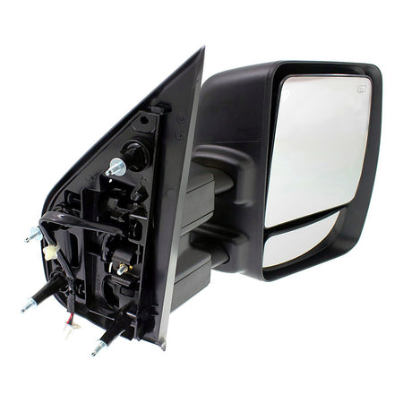 2012-2021 Nissan Nv1500 Door Mirror Passenger Side Power Chrome Heated With Tow_NI1321222-2