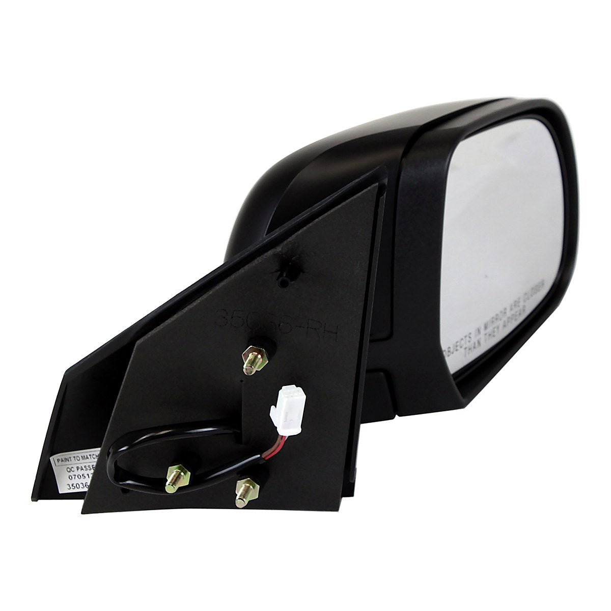 2012-2014 Nissan Versa_Sedan Door Mirror Passenger Side Power Sv/Sl Mdl Ptm_NI1321227-2