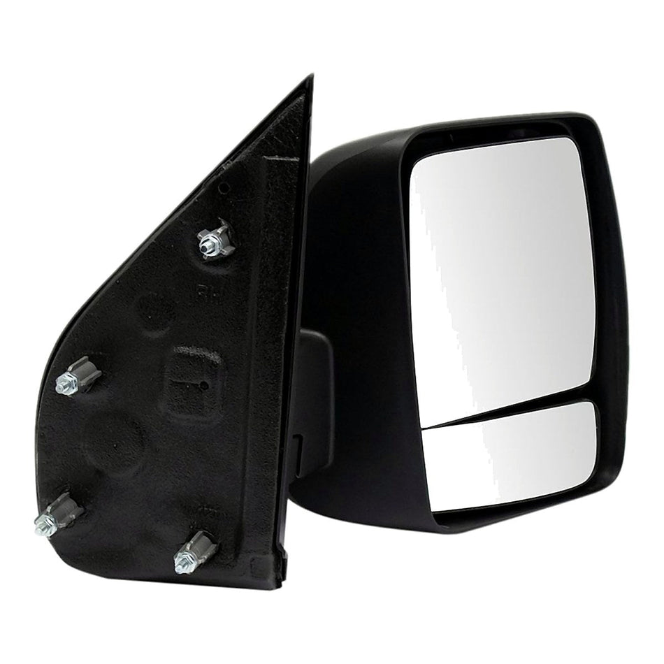 2012-2021 Nissan NV3500 Door Mirror Passenger Side - side angle, Part NI1321232