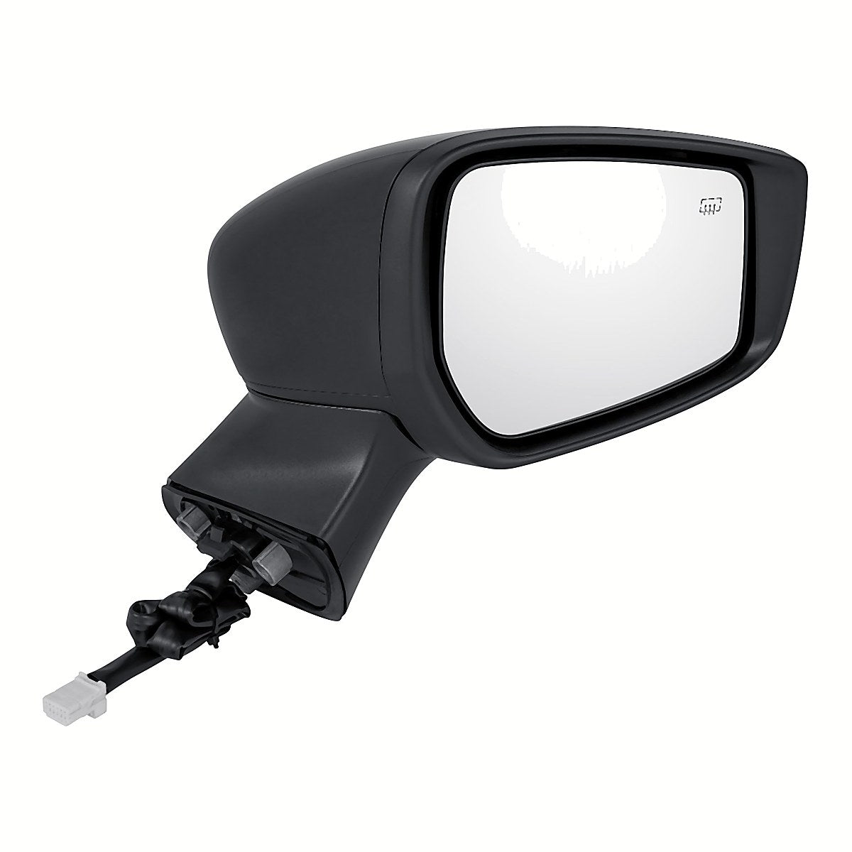 2015-2017 Nissan Versa_Hatchback Door Mirror Passenger Side Power With Heated/Camera Manual Folding Convex S/S Plus/Sl/Sv_NI1321265-2