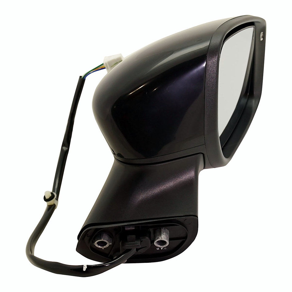 2015-2019 Nissan Versa_Hatchback Door Mirror Passenger Side Power With Led Turn Signal Manual Folding Ptm Sr_NI1321266-2