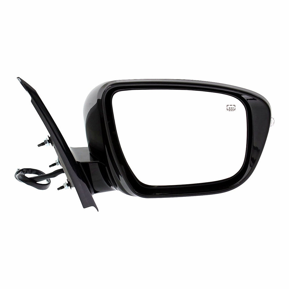 2017 Nissan Pathfinder Door Mirror Passenger Side Power Heated Manual Folding Convex Glass With Signal Without Camera Ptm_NI1321274