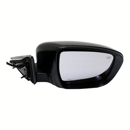 2014-2016 Nissan Rogue Door Mirror Passenger Side Power Heated With Chrome Base/Ptm Cover/Signal Usa Built_NI1321285