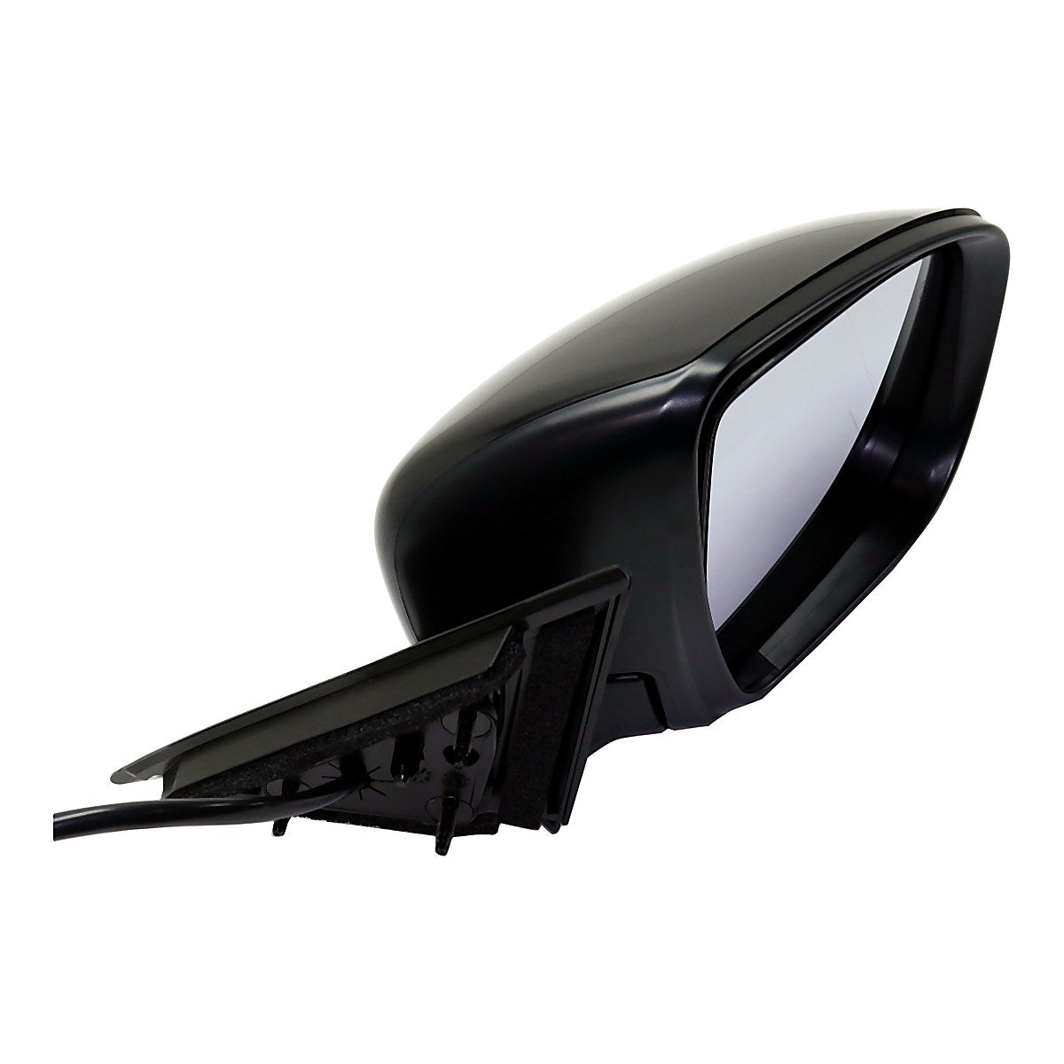 2014-2016 Nissan Rogue Door Mirror Passenger Side Power Heated With Chrome Base/Ptm Cover/Signal Usa Built_NI1321285-2