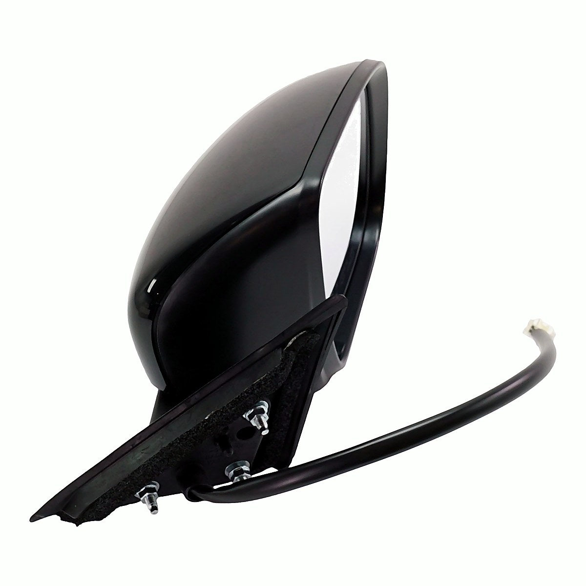 2016 Nissan Rogue Door Mirror Passenger Side Power Heated With Camera/Signal/Non-Paintable Black Cap_NI1321290-2