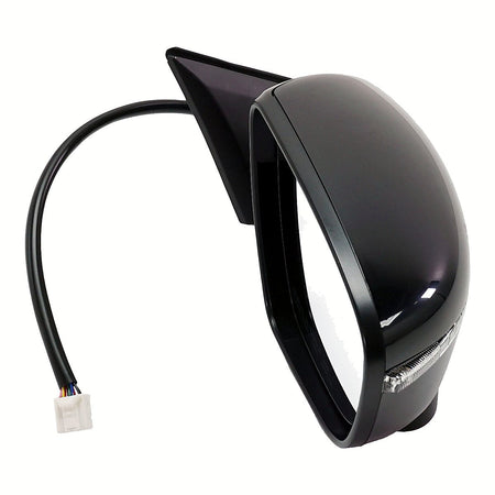 2016 Nissan Rogue Door Mirror Passenger Side Power Heated With Camera/Signal/Non-Paintable Black Cap_NI1321290-3