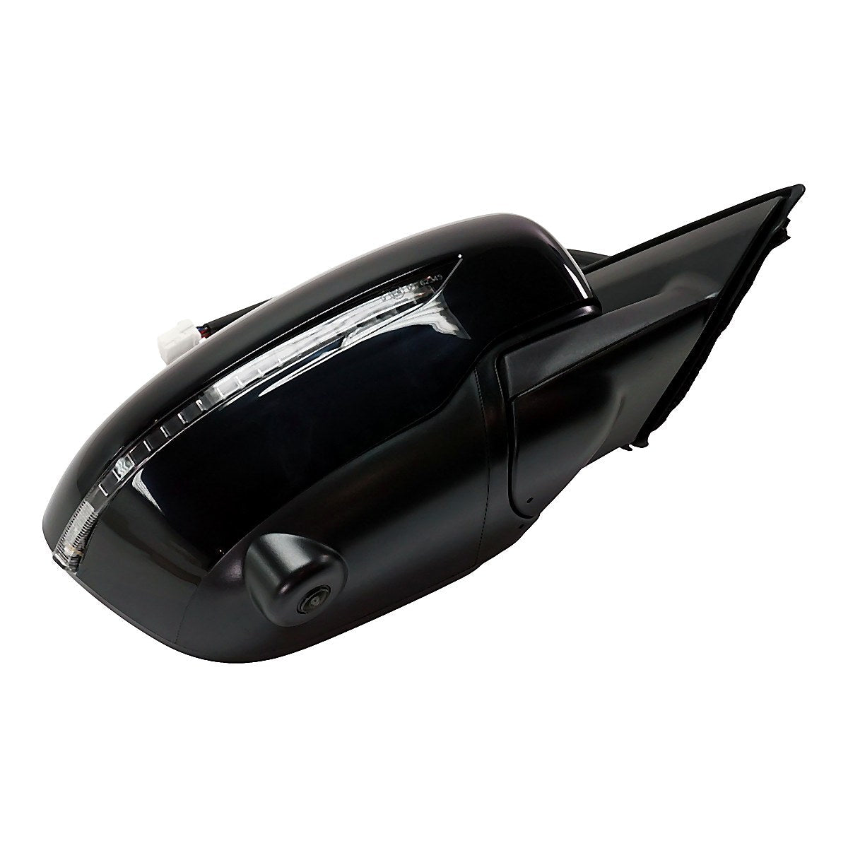 2016 Nissan Rogue Door Mirror Passenger Side Power Heated With Camera/Signal/Non-Paintable Black Cap_NI1321290-4