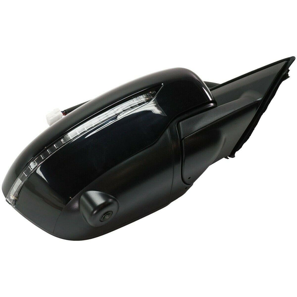 2016 Nissan Rogue Door Mirror Passenger Side Power Heated With Camera/Signal/Non-Paintable Black Cap