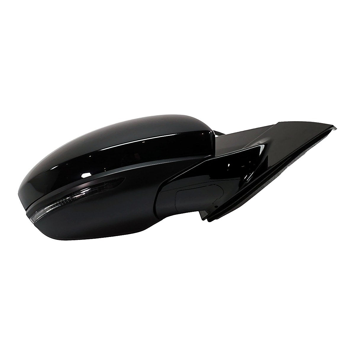 2019-2022 Nissan Altima Door Mirror Passenger Side Power Heated Gloss Black With Signal_NI1321313-3
