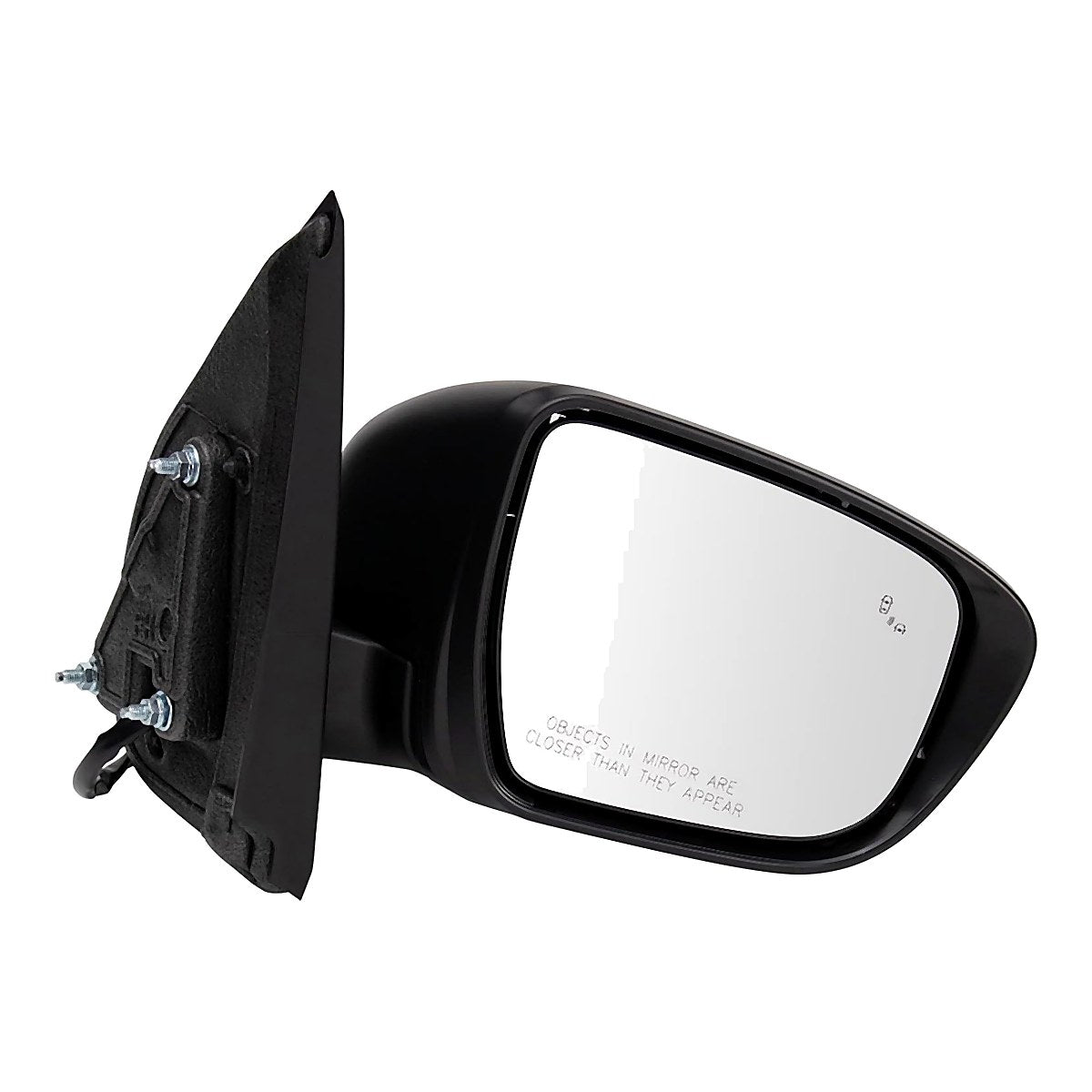 2022-2025 Nissan Frontier Door Mirror Passenger Side Power Textured With Blind Spot_NI1321338