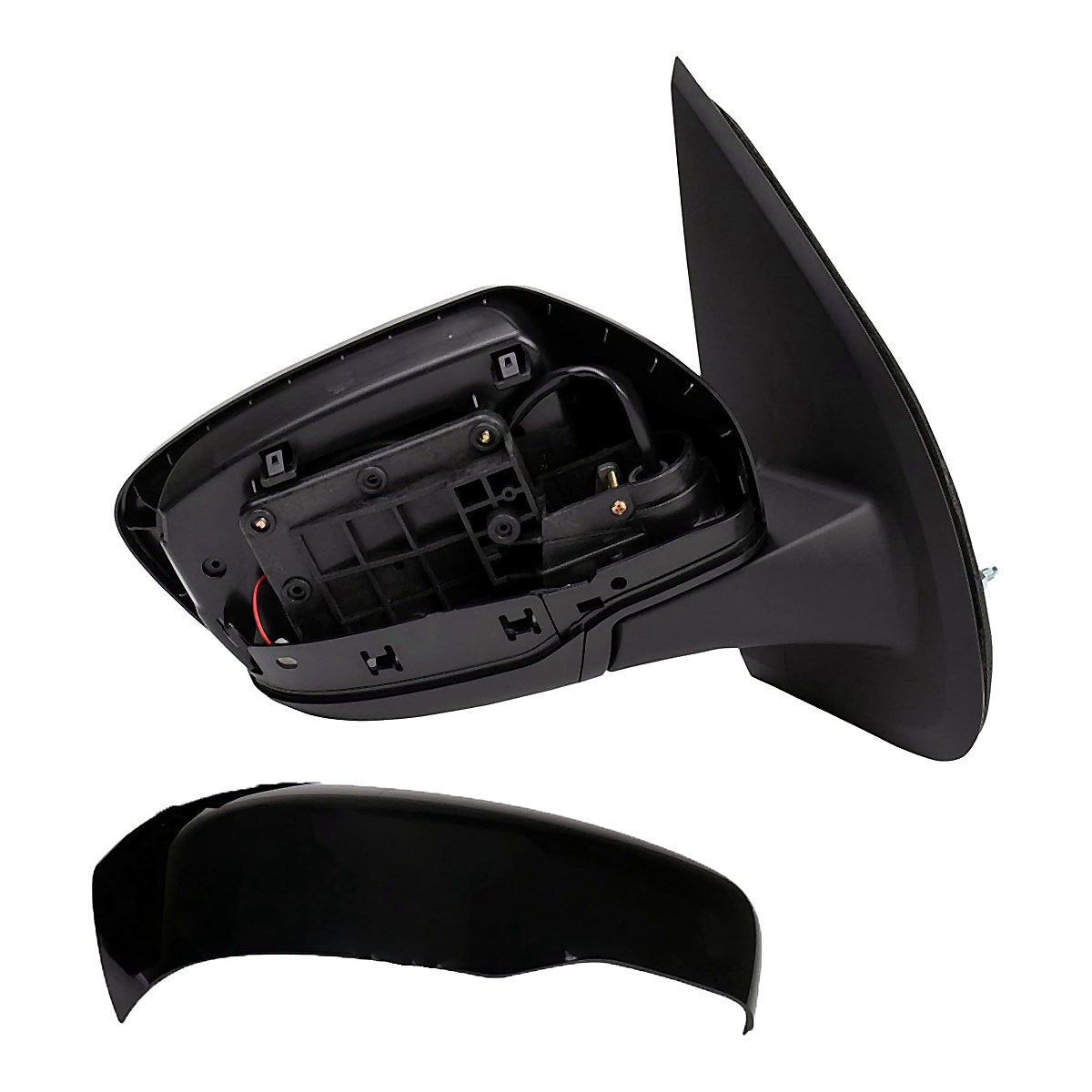 2022-2025 Nissan Frontier Door Mirror Passenger Side Power Textured With Blind Spot_NI1321338-4