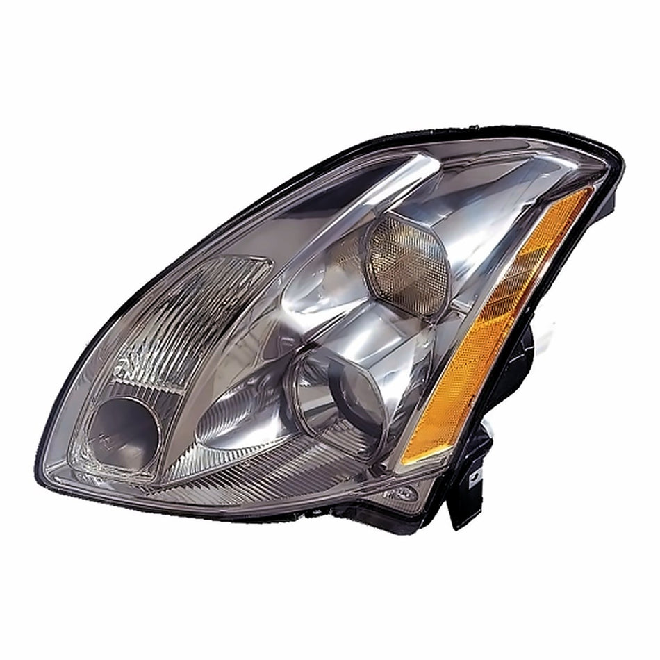 2004 Nissan Maxima Headlight Driver Side Halogen – Front View (NI2502150)